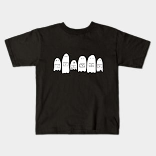 Ghostly Lineup Kids T-Shirt